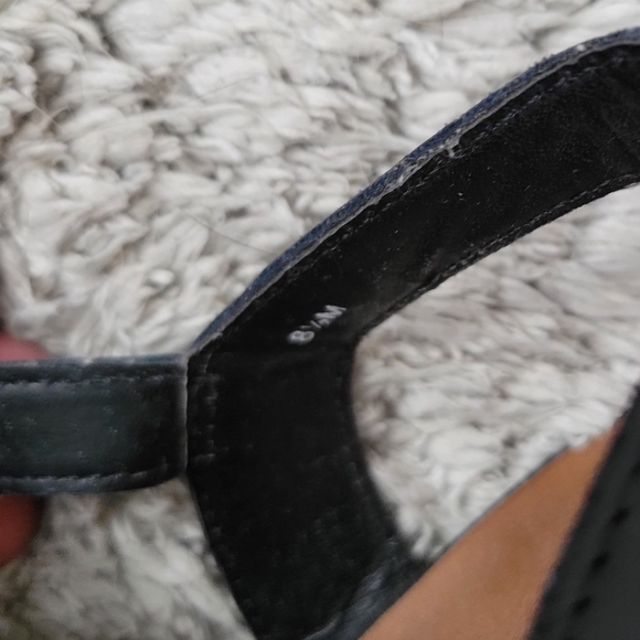 Black crotchet wedges from buckle - Picture 4 of 4